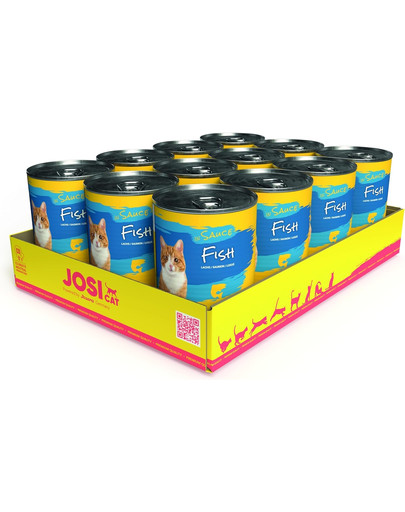JOSERA JosiCat Ryba w sosie 12 x 415g dla dorosłego kota