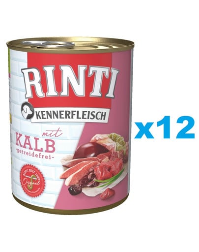 RINTI Kennerfleisch puszka dla psów 12x400 g