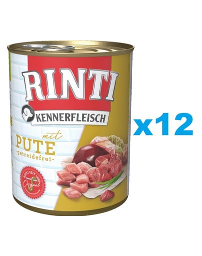 RINTI Kennerfleisch puszka dla psów 12x400 g