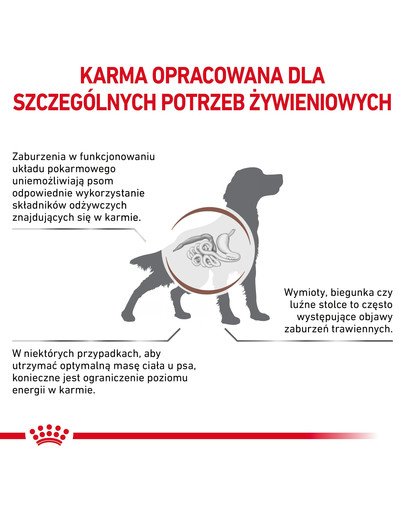 ROYAL CANIN Dog gastro intestinal moderate calorie 14 kg sucha karma o obniżonej kaloryczności dla psów z zaburzeniami żołądkowo-jelitowym