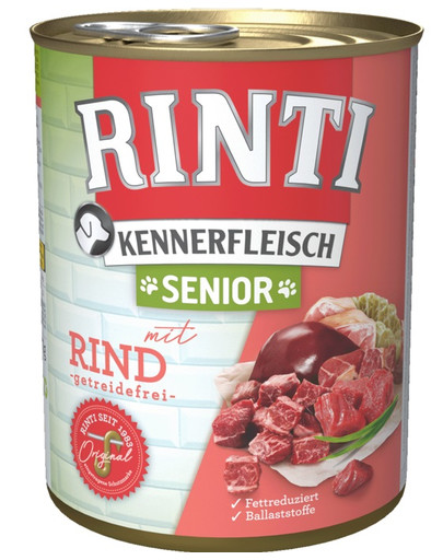 RINTI Kennerfleish Senior puszka 800 g dla starszych psów