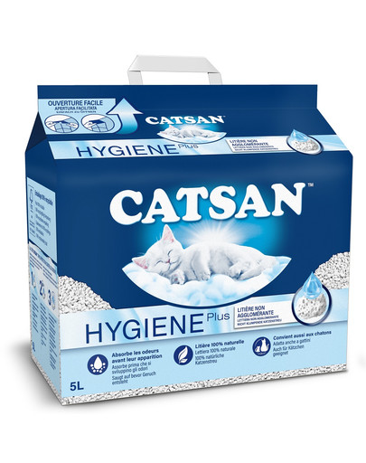 CATSAN Hygiene Plus naturalny żwirek dla kota