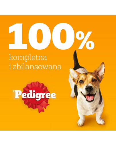 PEDIGREE Adult MINI 12x500 g z drobiem i warzywami sucha karma pełnoporcjowa dla dorosłych psów małych ras