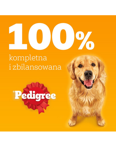 PEDIGREE Adult 4 kg z wołowiną i warzywami dla psów dużych i średnich ras