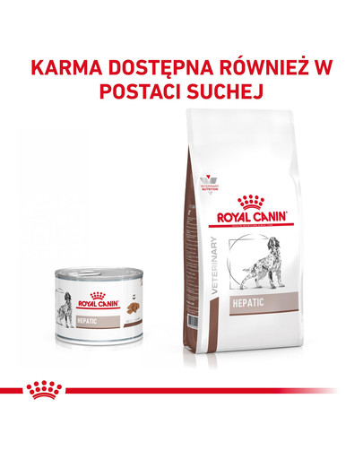 ROYAL CANIN Hepatic 200 g mokra karma mokra dla dorosłych psów ze schorzeniami wątroby