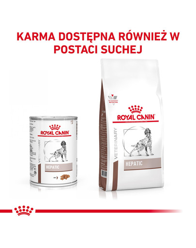 ROYAL CANIN Hepatic 420 g karma mokra dla dorosłych psów ze schorzeniami wątroby