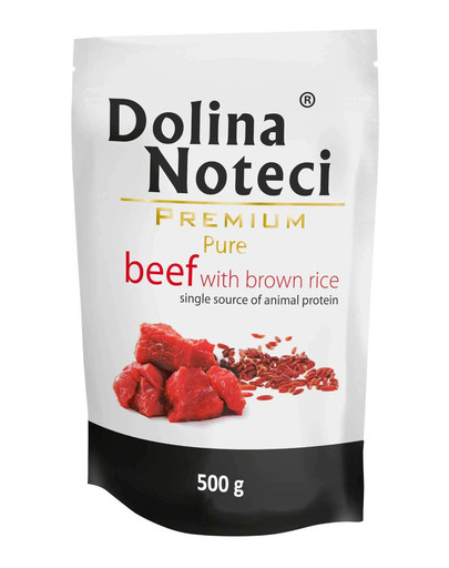 DOLINA NOTECI Premium Pure saszetka 500g mokra karma dla psów dorosłych