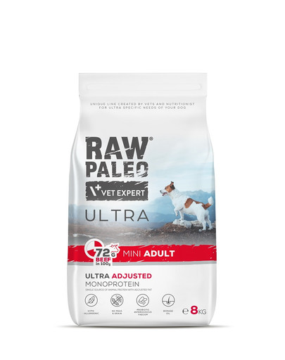 Ultra Beef Mini Adult 8kg dla psów dorosłych ras małych wołowina