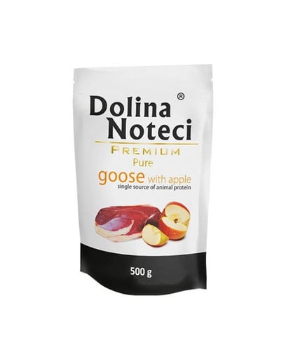 DOLINA NOTECI Premium Pure Gęś Z Jabłkiem 500g