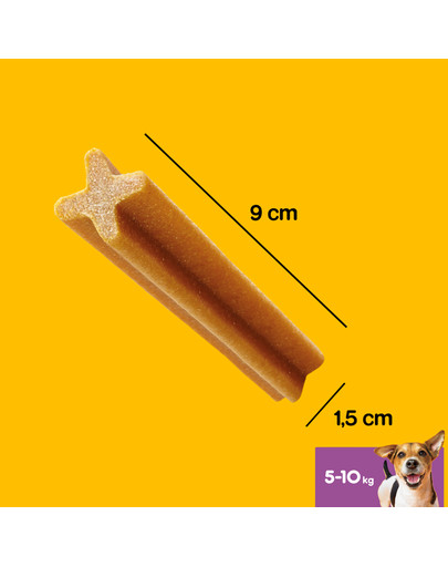 PEDIGREE DentaStix (małe rasy) przysmak dentystyczny dla psów 112 szt. - 110g  x 16
