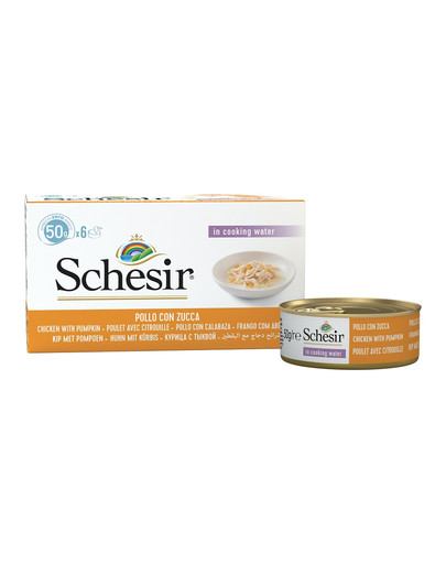 SCHESIR Filety z kurczaka z dynią 6 x 50 g