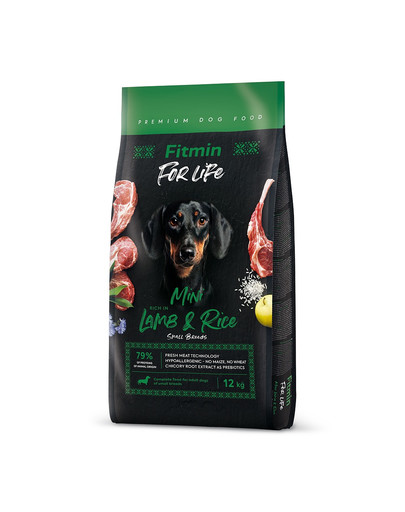 dog For Life Lamb & Rice Mini 12 kg