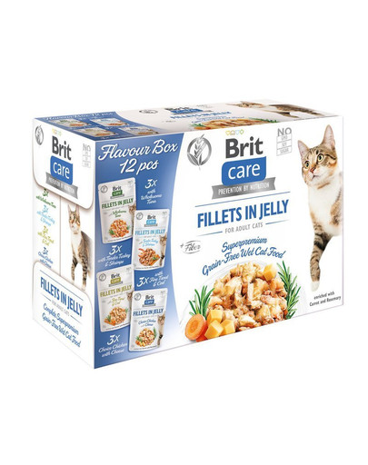 BRIT Care Fillets in Jelly saszetki w galaretce dla kota 24 x 85 g
