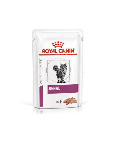 ROYAL CANIN Cat Renal 48 x 85 g mokra karma dla kotów z chorobami nerek