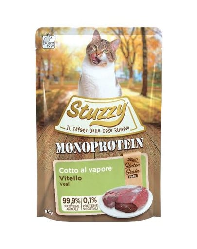 STUZZY Monoprotein saszetka 85g dla dorosłych kotów