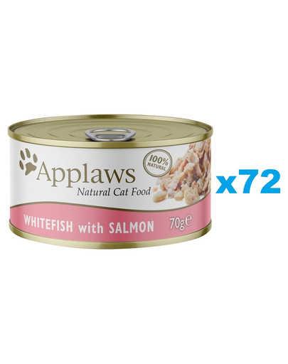 APPLAWS Cat Adult in Broth puszka w bulionie 72x70 g dla dorosłych kotów