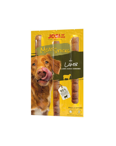 JosiDog Meat Sticks pałeczki z jagnięciną dla psa 33g