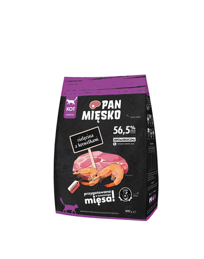 Cielęcina z krewetkami S 400g