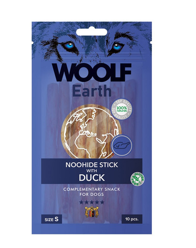 Earth Noohide Stick with Duck 90g pałeczki z kaczką