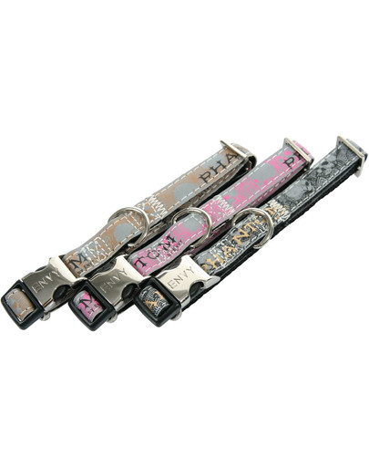 Envy obroża regulowana phantom 15 mm brązowa