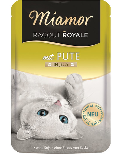 Ragout Royale in Jelly Turkey saszetka w galaretce indyk dla kotów 100 g