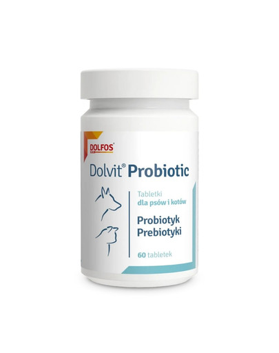 DOLFOS Dolvit Probiotic 60 tab. probiotyk i prebiotyk