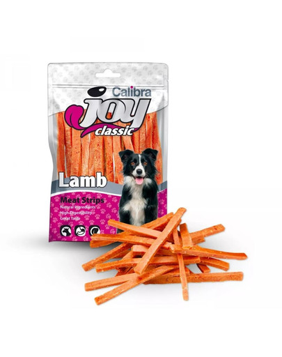 Dog Joy Classic Lamb Strips 80 g paski z jagnięciny