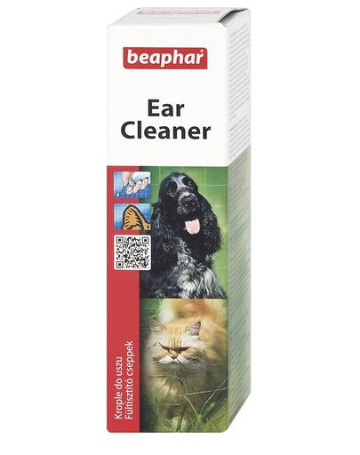 Ear Cleane 50 ml krople do pielęgnacji uszu dla psów i kotów