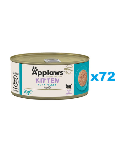 APPLAWS Cat Adult in Broth puszka w bulionie 72x70 g dla dorosłych kotów