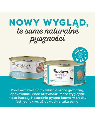 APPLAWS Cat Adult in Broth puszka w bulionie 72x70 g dla dorosłych kotów