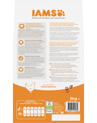 IAMS ProActive Health Adult Large Breed Chicken 3 kg
