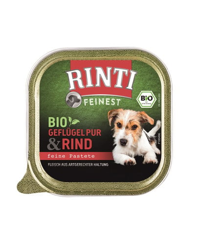 Feinest Bio Poultry Pure& Beef tacka drób i wołowina 150 g