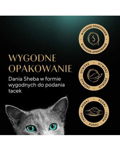 SHEBA Classics tacka 85 g w terynie z kaczką i kurczakiem