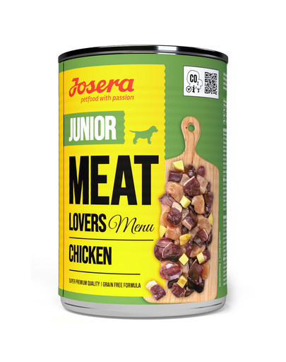 Meat Lovers Junior Menu Kurczak dla szczeniąt 400g