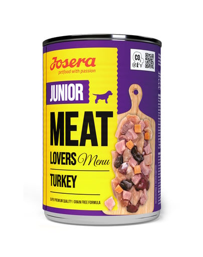 JOSERA Meat Lovers Junior Menu dla szczeniąt 400g