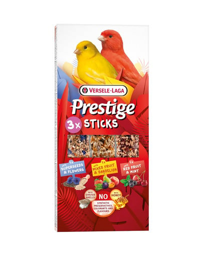 Prestige Sticks 3 różne kolby dla kanarków 90g