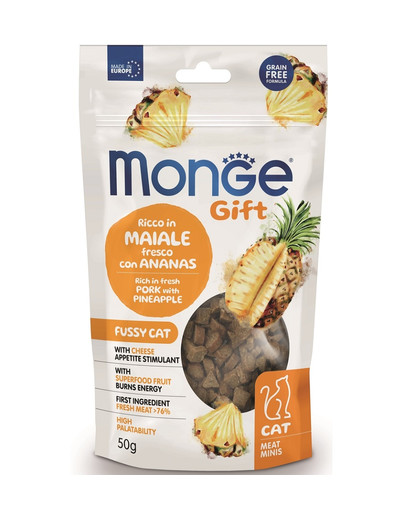 Gift Meat Minis Cat Adult Wieprzowina z ananasem i serem 50 g