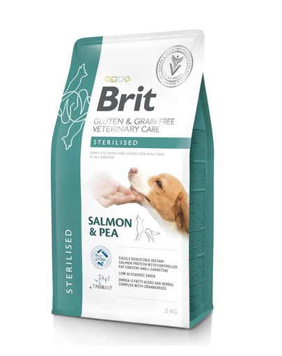 Veterinary Care Dog Gluten Grain free Sterilised 2 kg