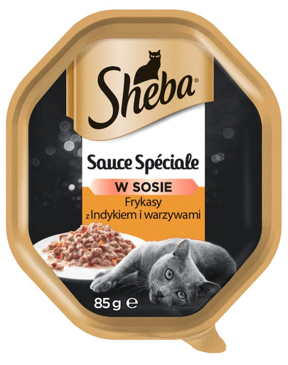 Sauce Speciale 85gx22 z Indykiem i Warzywami - mokra karma w sosie