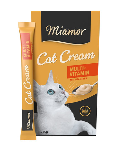 MIAMOR Cat Cream pasta multiwitaminowa 6 x 15 ml