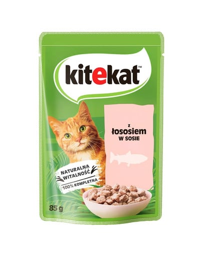 KITEKAT Saszetki w sosie 85 g dla dorosłych kotów