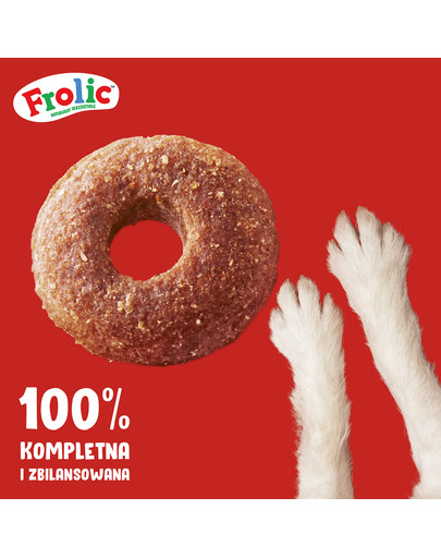 FROLIC Naturally Irresistible 2,6 kg półwilgotna karma dla psów ze świeżą wołowiną