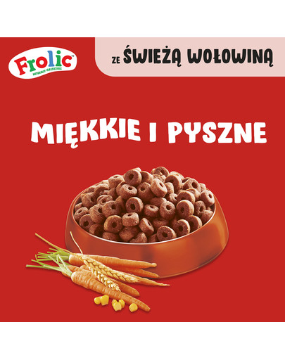 FROLIC Naturally Irresistible 2,6 kg półwilgotna karma dla psów ze świeżą wołowiną
