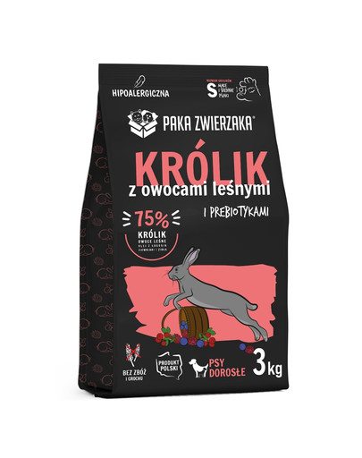 Seventh Heaven Karma sucha Królik z owocami leśnymi S 3kg