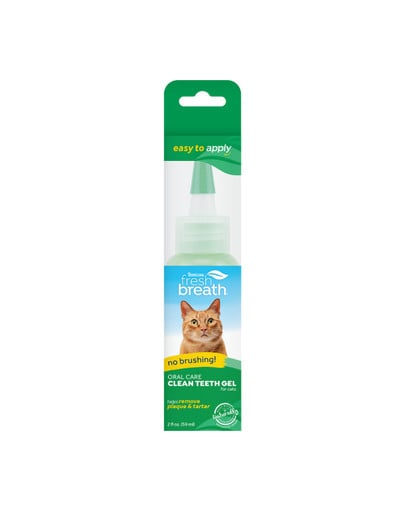 Fresh Breath Clean Teeth Oral Care Gel Cat 59ml żel do higieny jamy ustnej dla kota