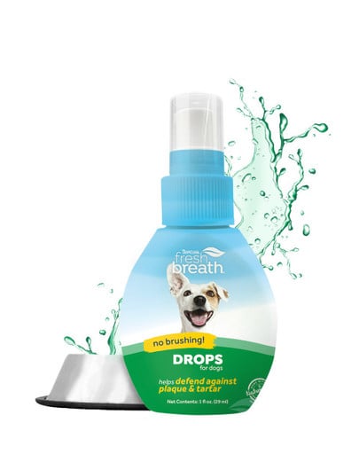 Fresh Breath Oral Care Drops for Dogs 65ml krople do wody do higieny jamy ustnej dla psa