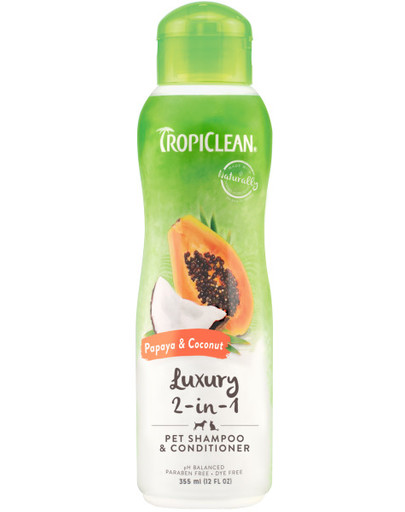 Papaya Coconut Shampoo and Conditioner 355ml szampon i odżywka dla psa i kota