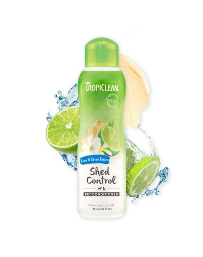 Lime Cocoa Butter Shed Control Conditioner 355ml odżywka ograniczająca wypadanie sierści dla psa i kot