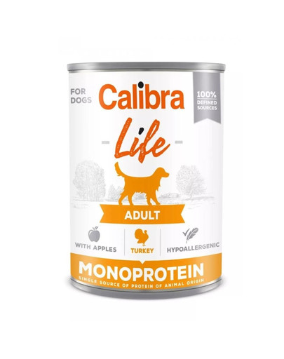 CALIBRA Dog Life Adult 400 g dla dorosłych psów