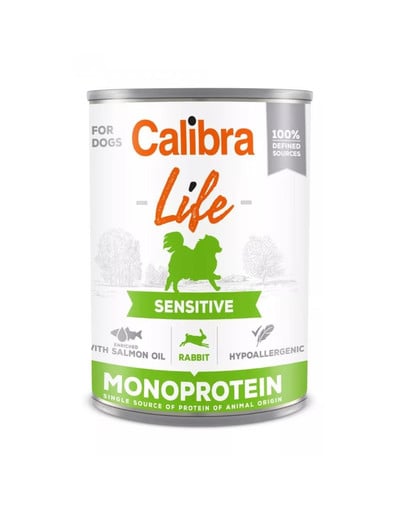 CALIBRA Dog Life Sensitive 400 g dla wrażliwych psów